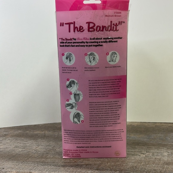 SOLD IN STORE Paris Hilton “The Bandit” Classic Headbands/Heat Resistant - Picture 3 of 4